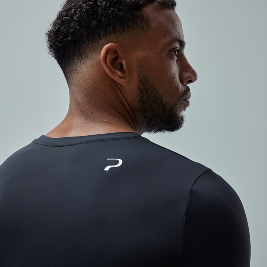 Smart Training Pack: Sensor + App + Black Smart Long-Sleeve T-Shirt - Compressive Fit