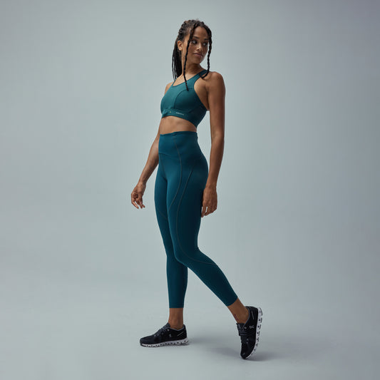 Women's Smart Sports Bra Medium Impact - Pine Green